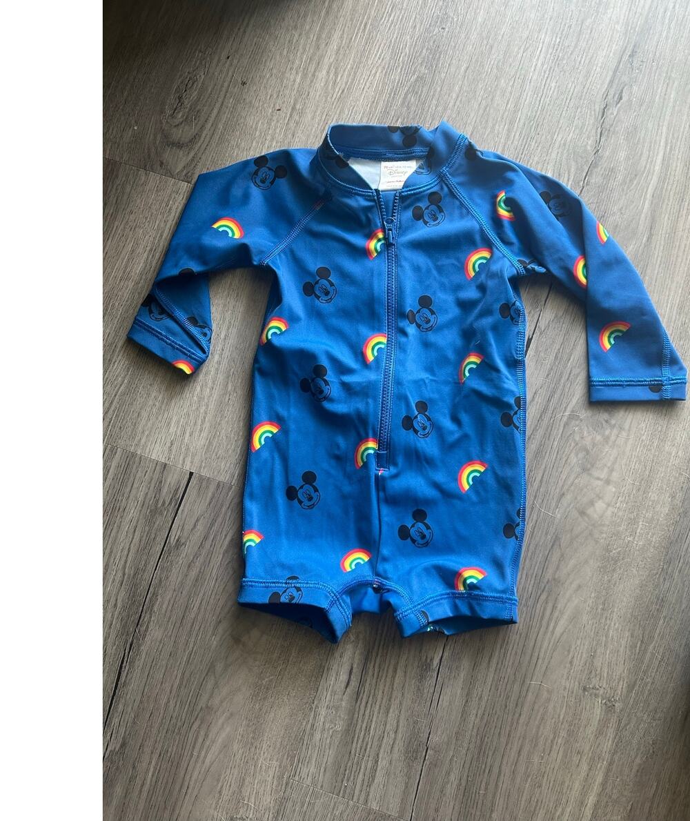 Hanna Andersson Disney baby swimsuit size 6-12 months